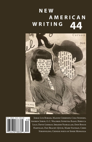 New American Writing issue 44